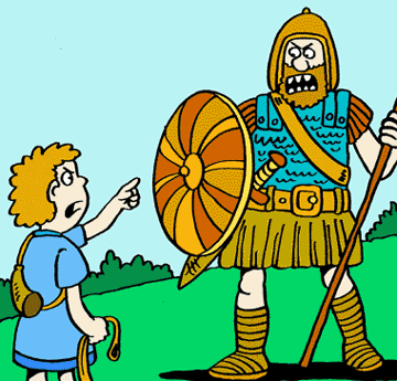 david-goliath-trash-talking